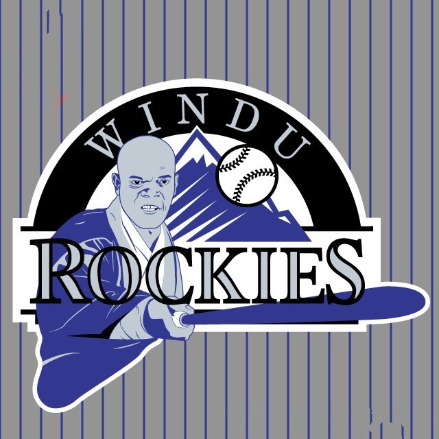 Colorado Rockies Star Wars Logo fabric transfer